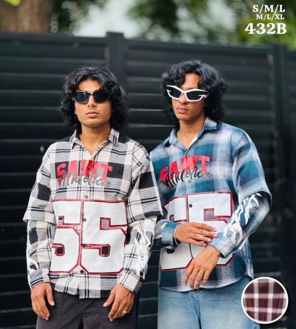 Saint America 55 Plaid Shirt