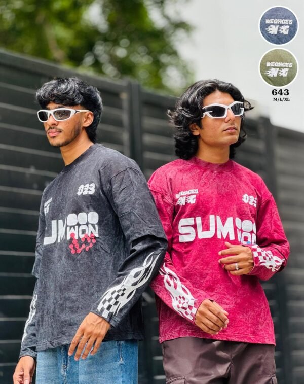 SUMION Long Sleeve Graphic Shirt